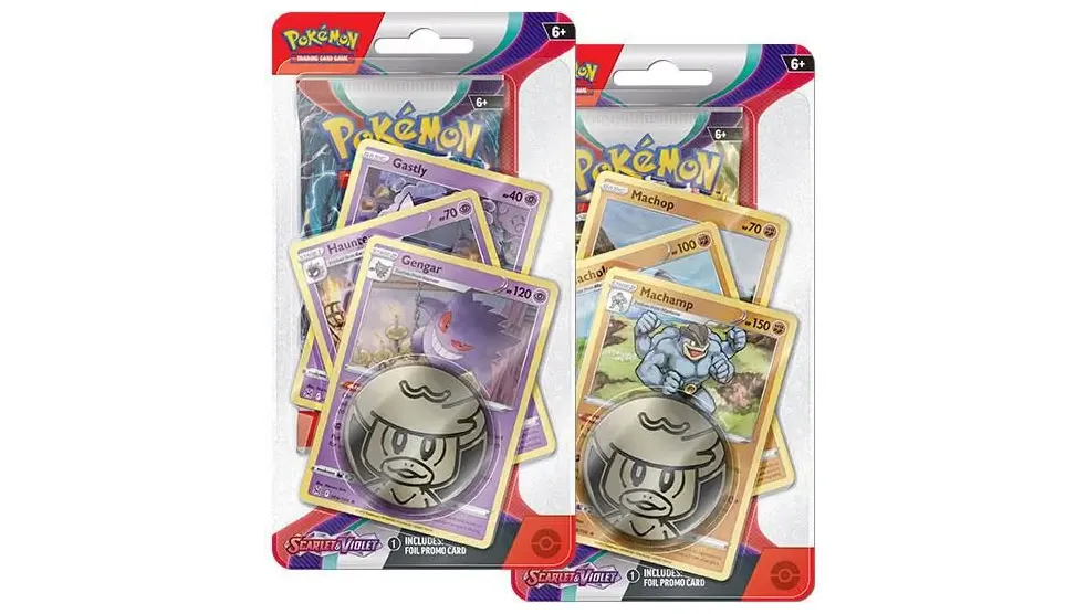 Scarlet & Violet Premium Checklane Blister Set of 2