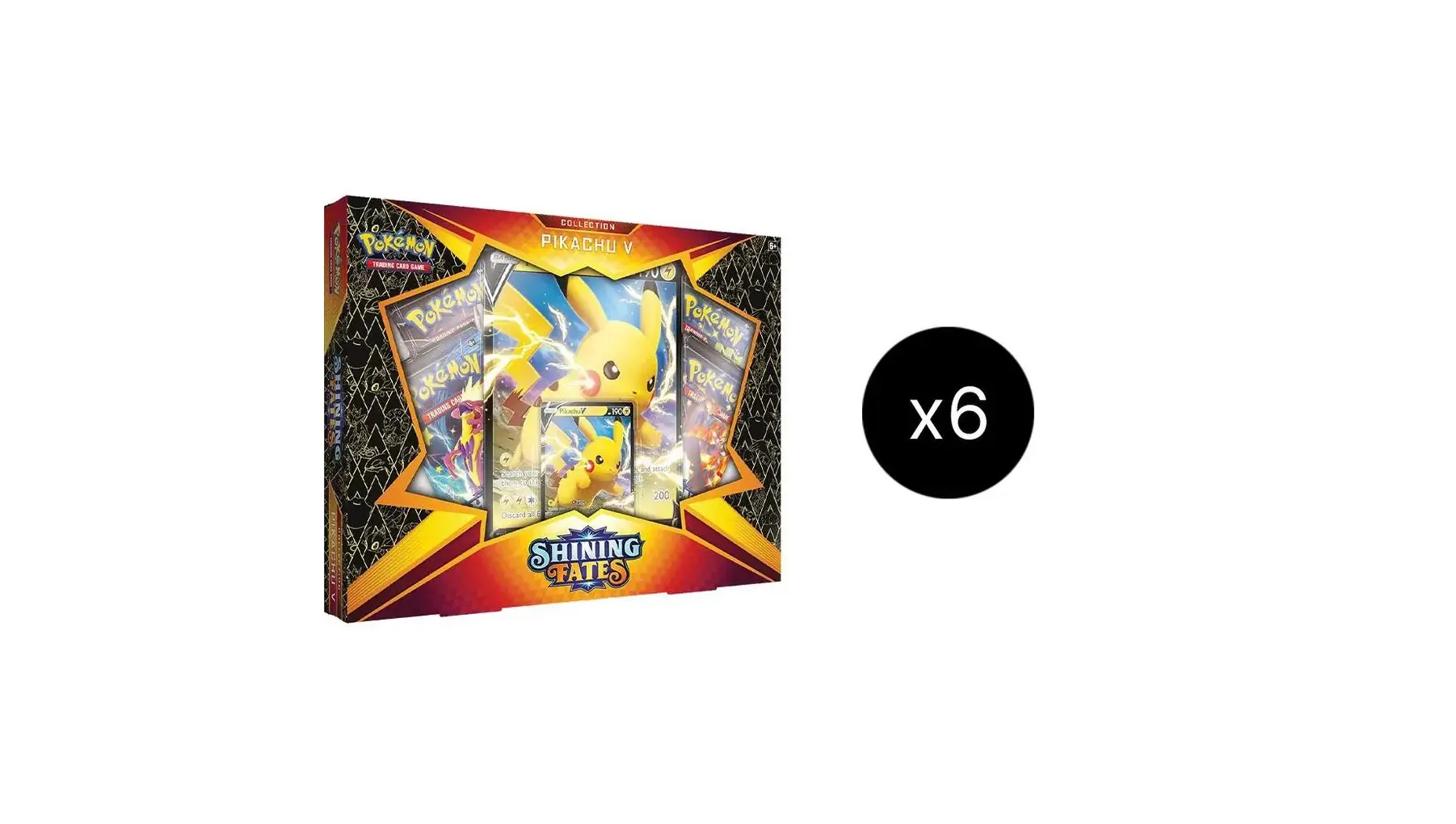 Shining Fates Collection Pikachu V Case