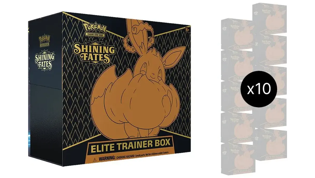 Shining Fates Elite Trainer Box Case