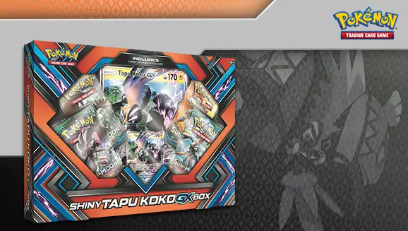 Shiny Tapu Koko GX Box