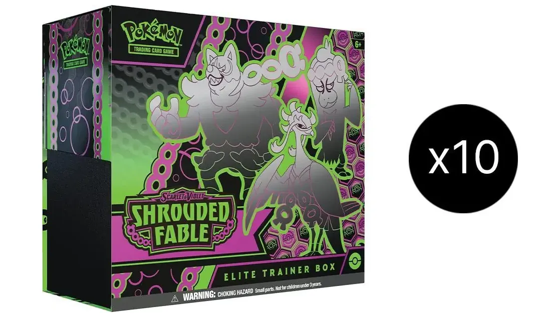 Shrouded Fable Elite Trainer Box Case