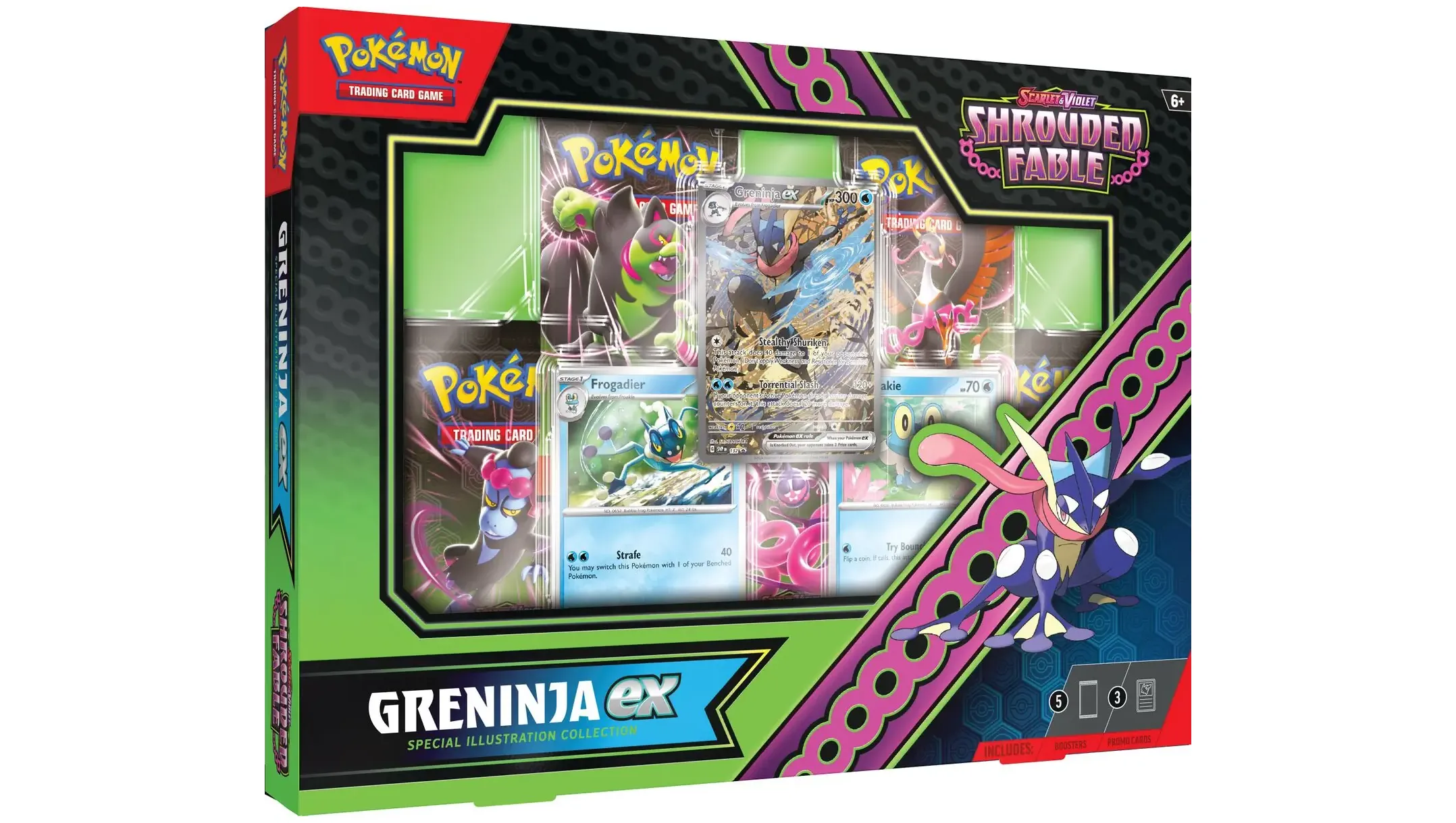 Shrouded Fable Greninja ex Special Illustration Collection