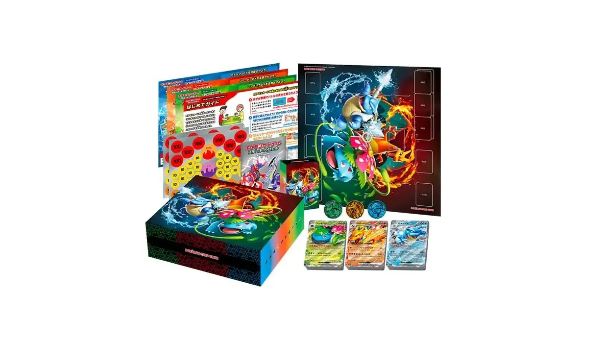 Special Deck Set ex Venusaur Charizard Blastoise