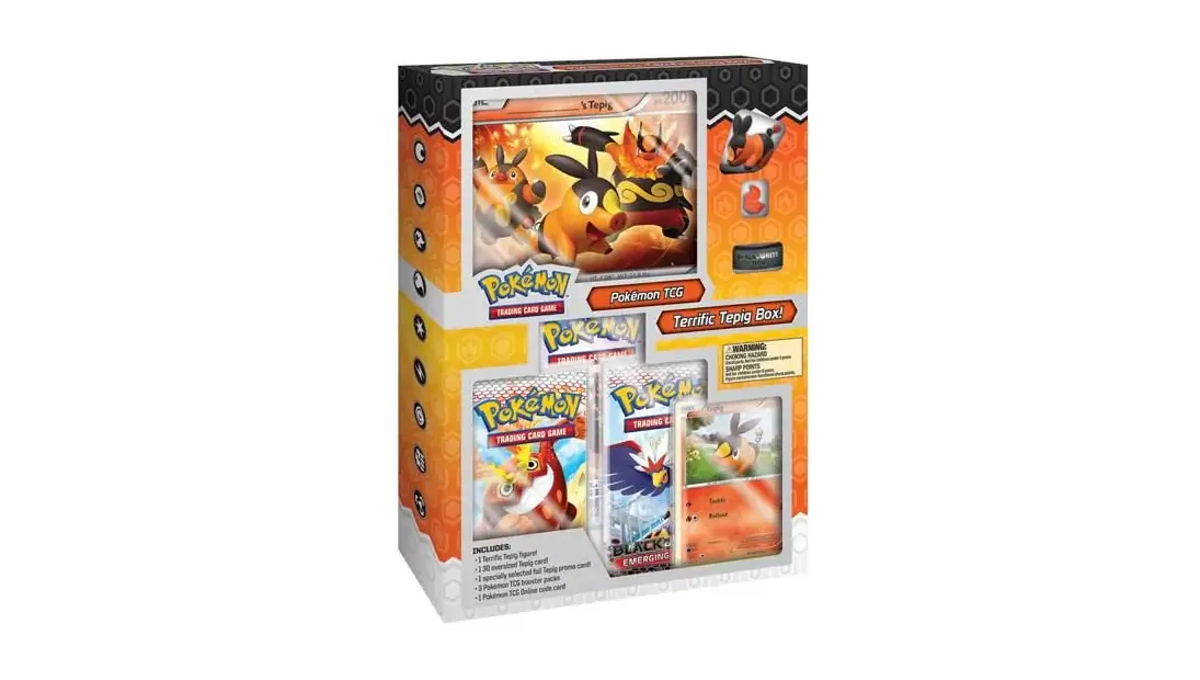 Starter Figure Boxes Terrific Tepig Box