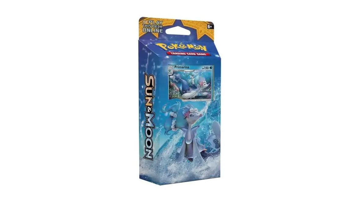 Sun & Moon Base Set Theme Deck - Bright Tide Primarina
