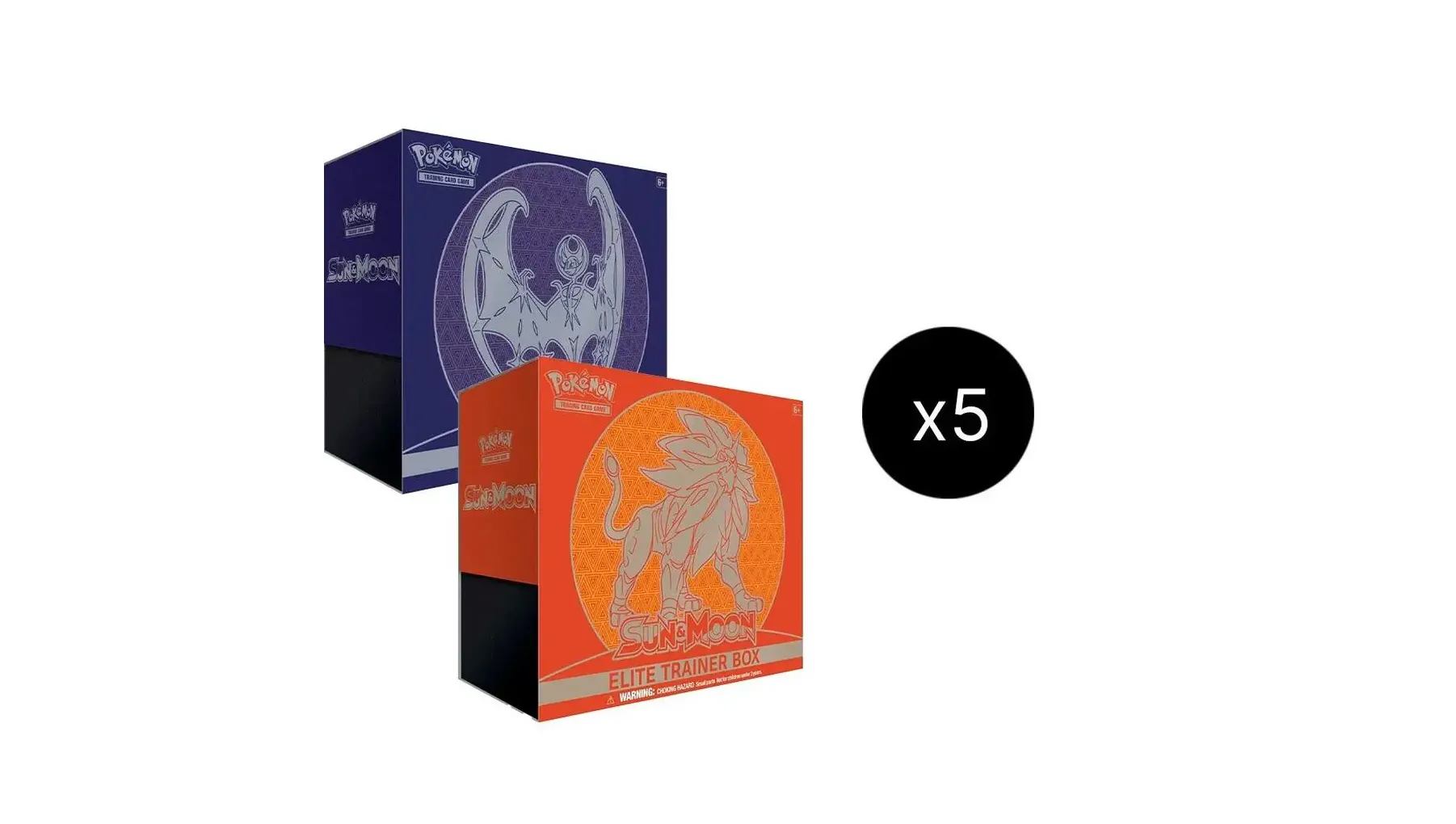 Sun & Moon Elite Trainer Box Case