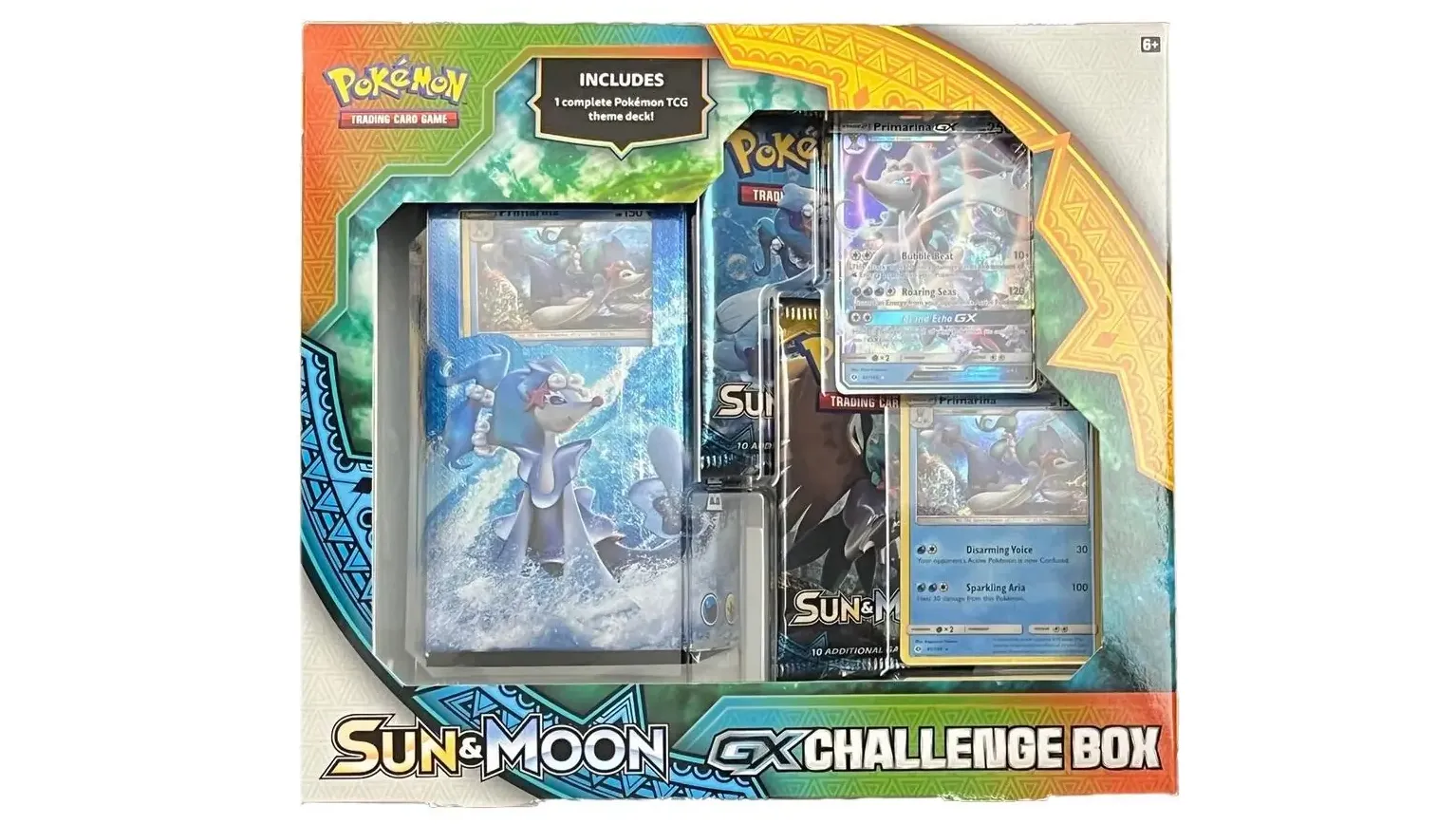 Sun & Moon GX Challenge Box Primarina