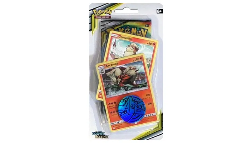 Sun & Moon Single Blister Pack Growlithe & Arcanine