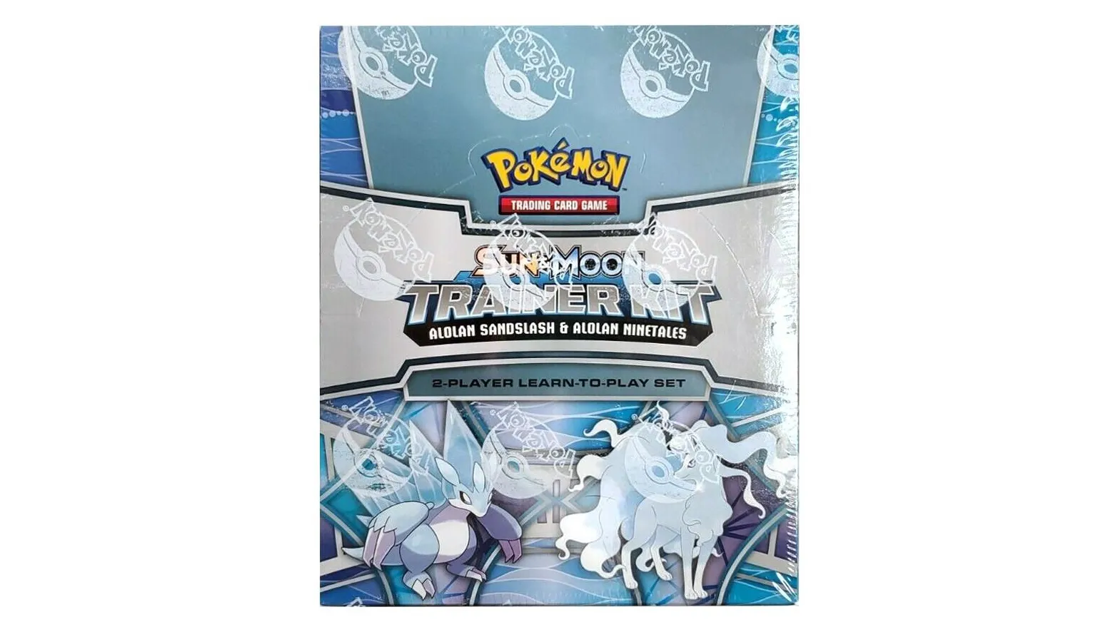 Sun & Moon Trainer Kit Alolan Sandslash & Alolan Ninetales Display