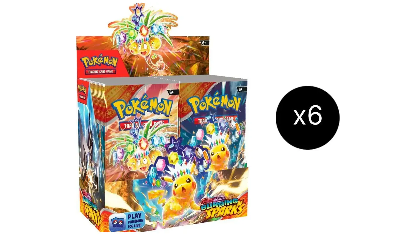 Surging Sparks Booster Box Case