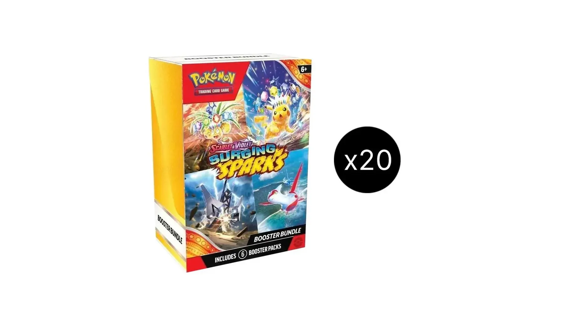 Surging Sparks Booster Bundle Case