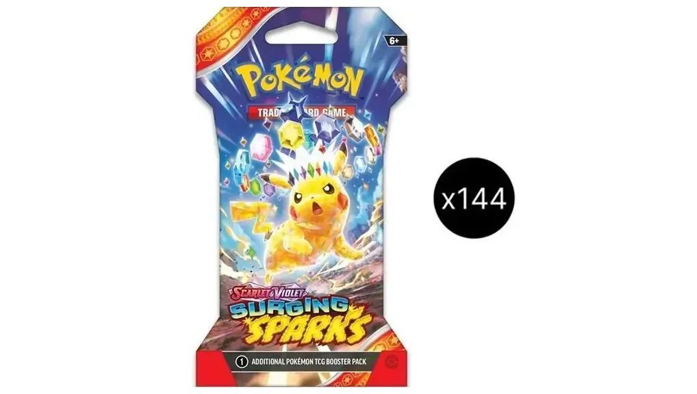 Surging Sparks Sleeved Booster Pack Case