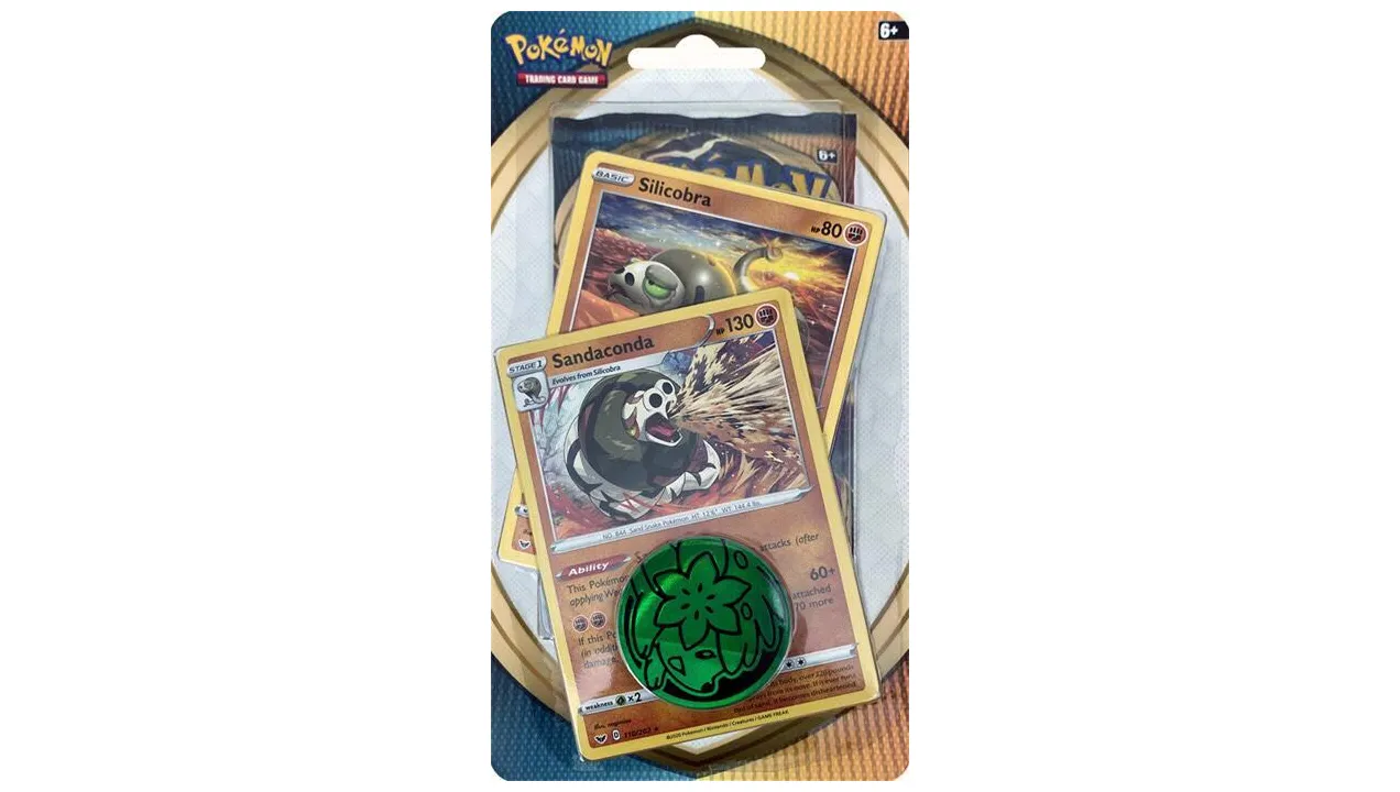 Sword & Shield Single Blister Pack Silicobra & Sandaconda