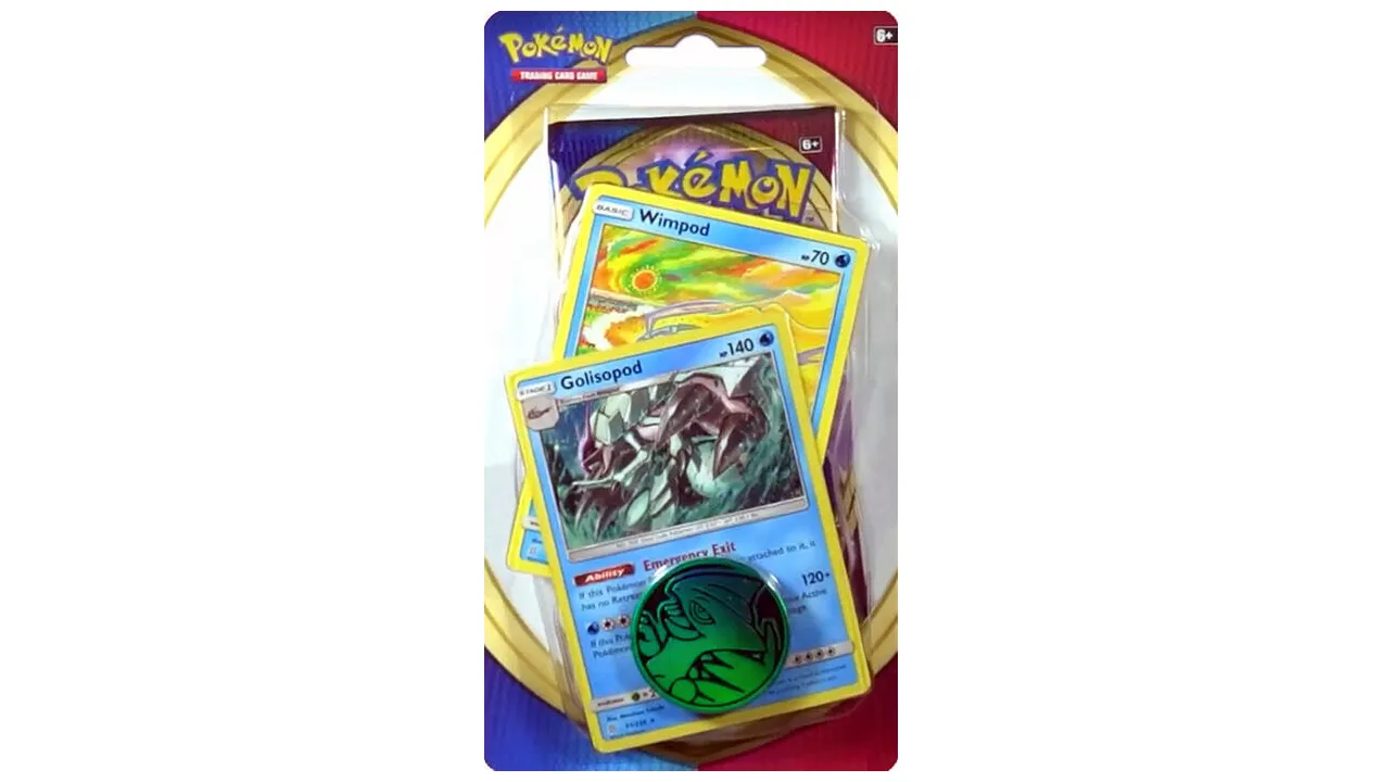 Sword & Shield Single Blister Pack Wimpod & Golisopod