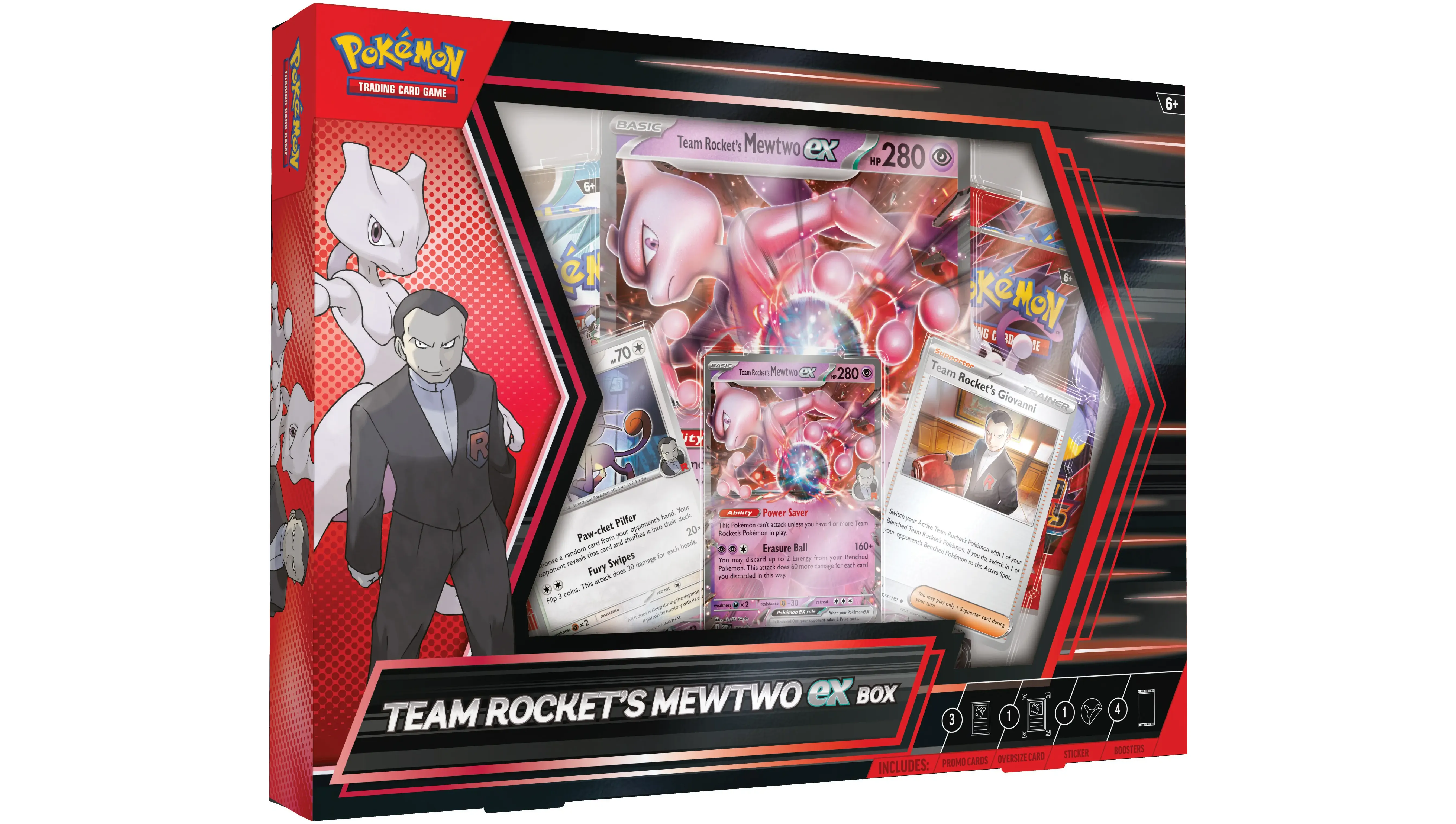 Team Rocket's Mewtwo ex Box
