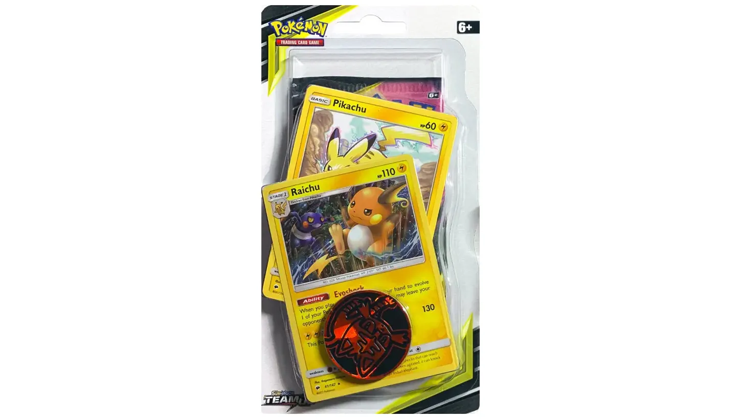 Team Up Premium Checklane Blister Raichu
