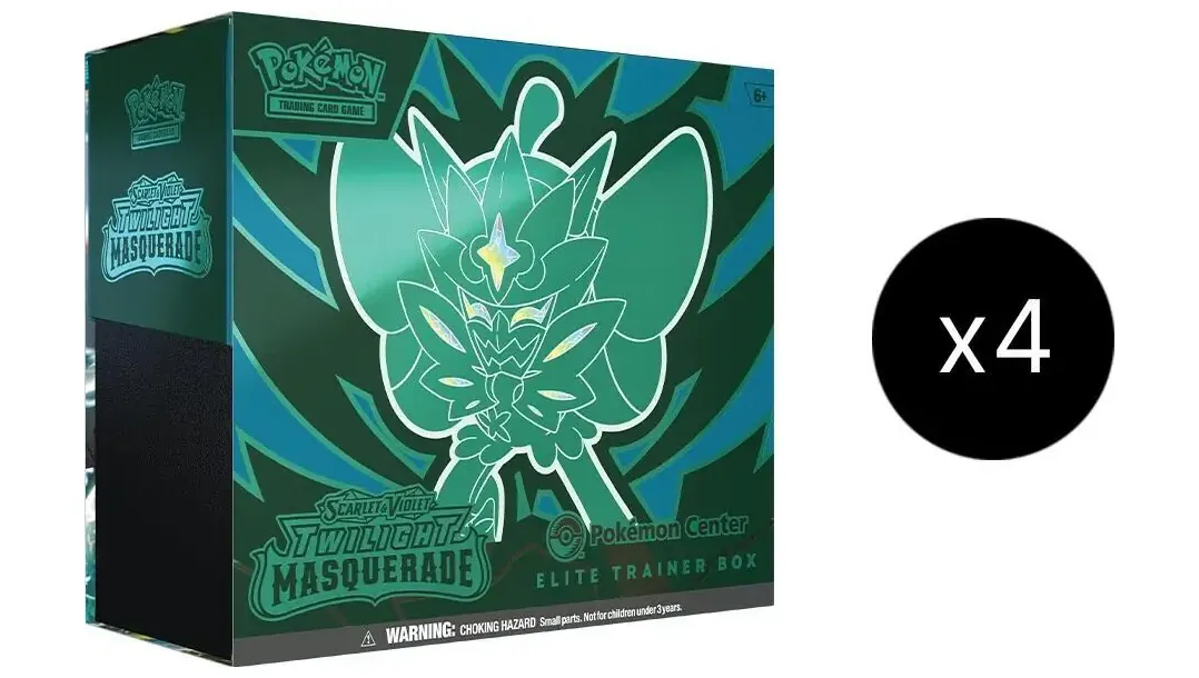 Twilight Masquerade Pokemon Center Elite Trainer Box (Exclusive) Case