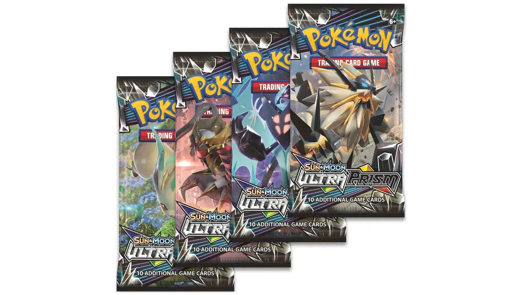 Ultra Prism Booster Pack Art Bundle Set of 4