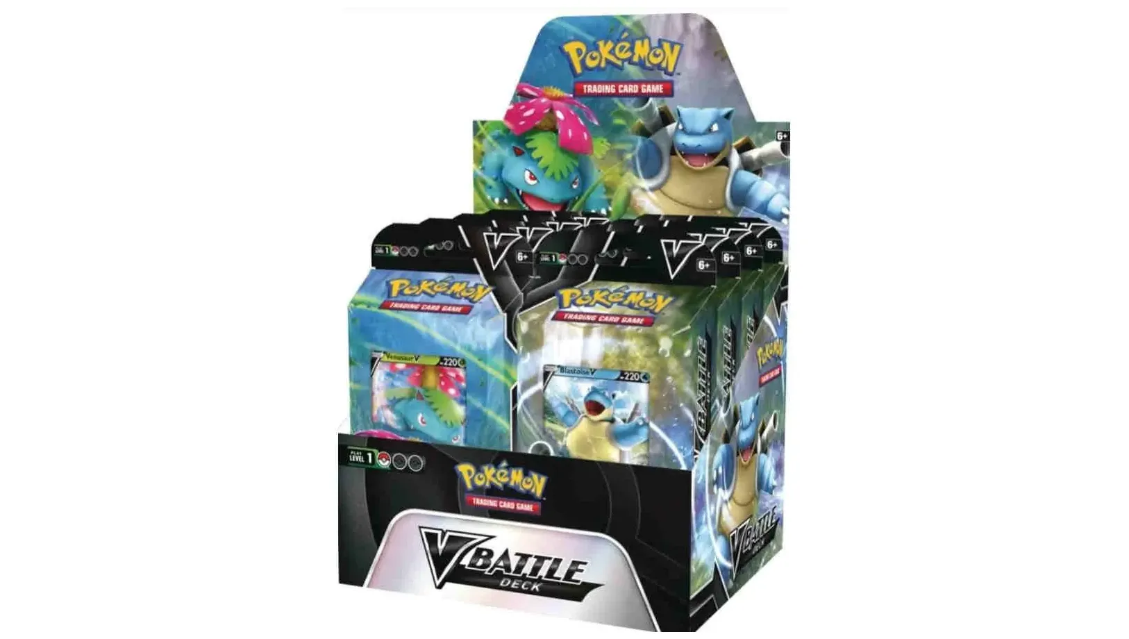 V Battle Deck Display Venusaur V Blastoise V