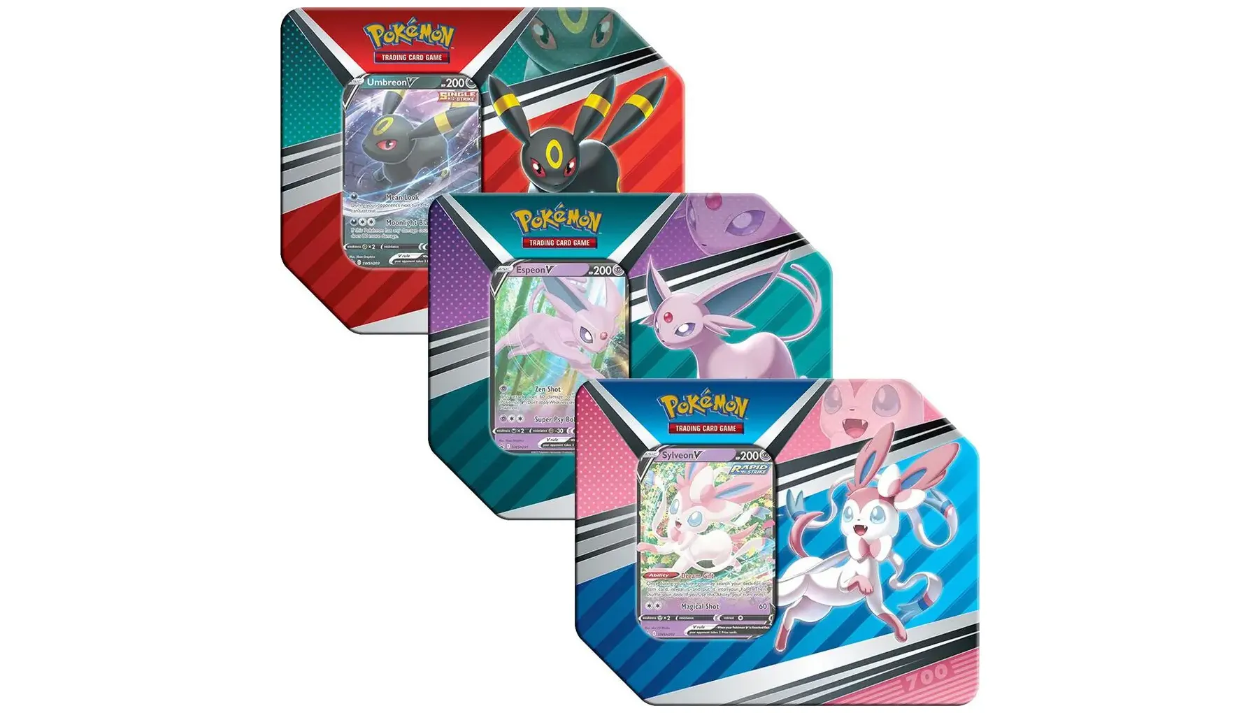 V Heroes Tin Set of 3