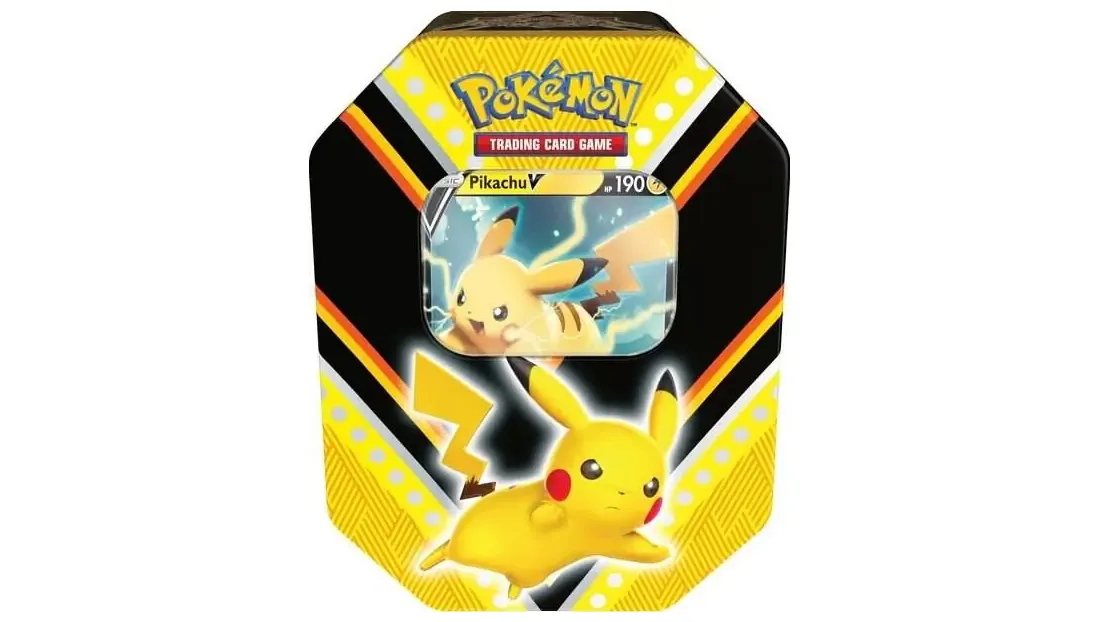 V Powers Tin Pikachu V (International Version)