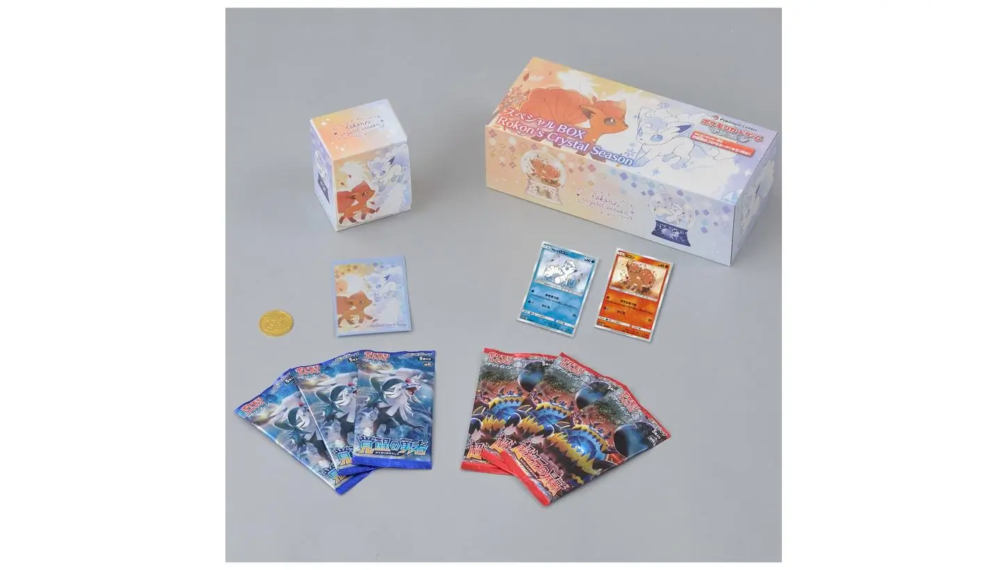 Vulpix Crystal Season Box