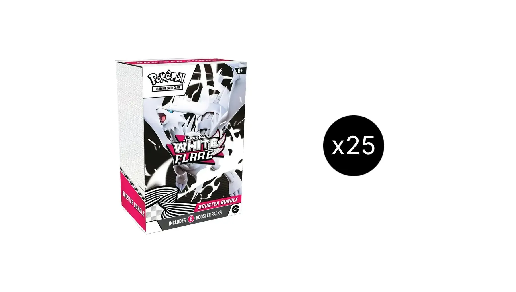 White Flare Booster Bundle Case