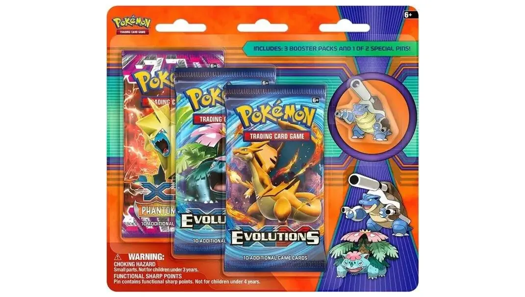 XY - Evolutions Pin Collection Mega Blastoise