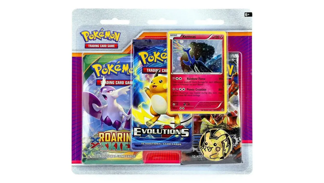 XY 3 Pack Blister Xerneas