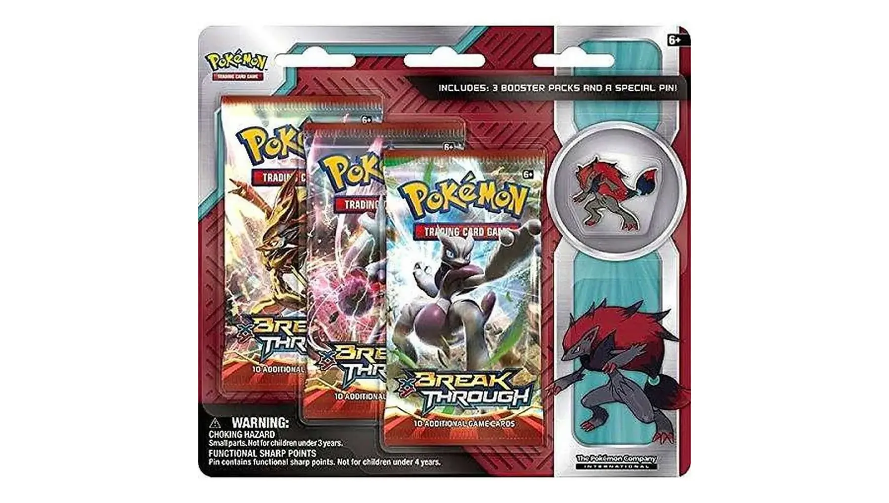 XY BREAKthrough Pin Collection Zoroark