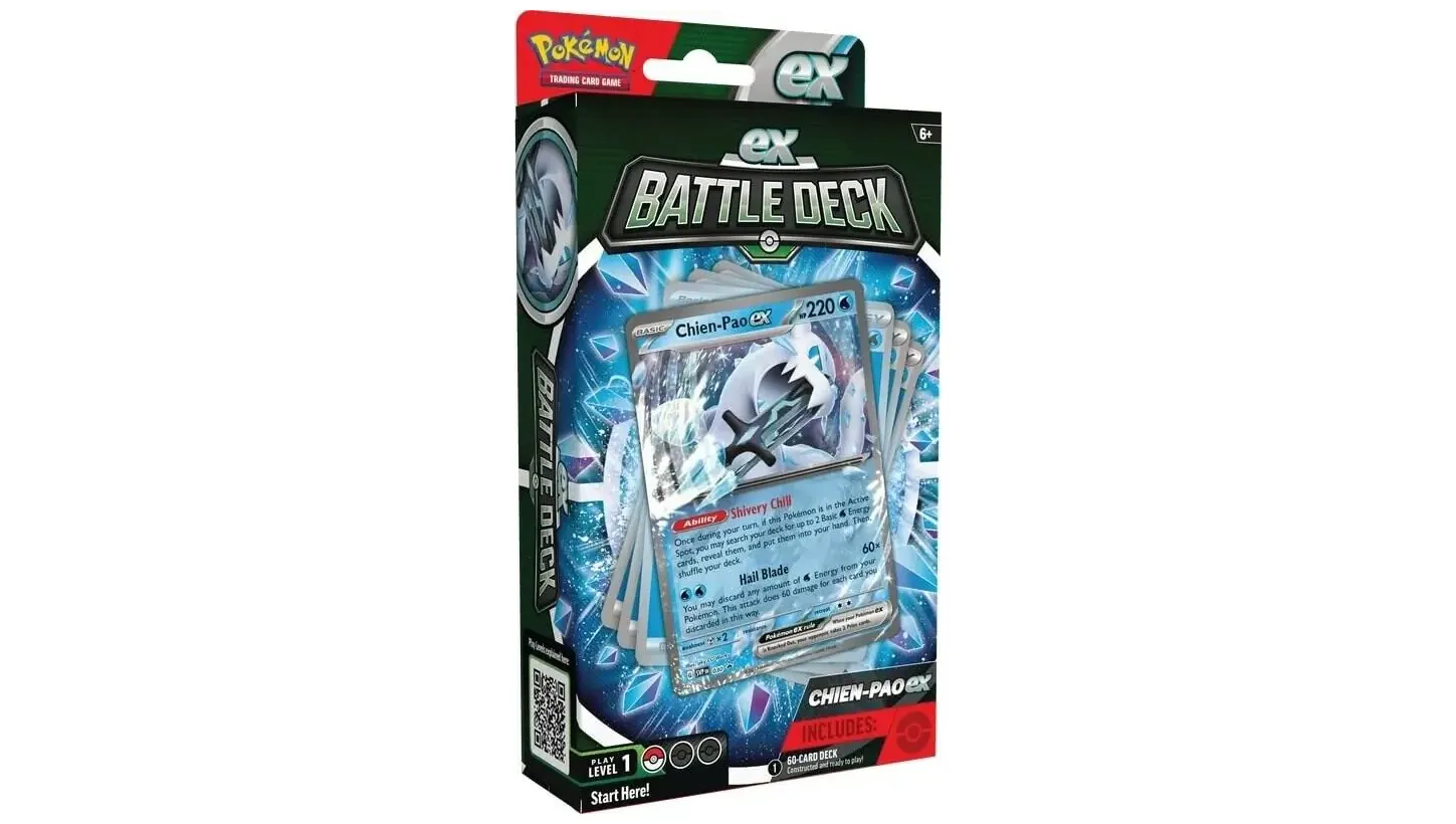 ex Battle Deck Chien-Pao ex