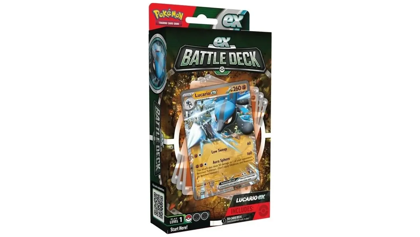 ex Battle Deck Lucario ex